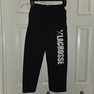 Jerzees Black Kids Lacrosse Joggers